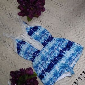 Tie-dye romper